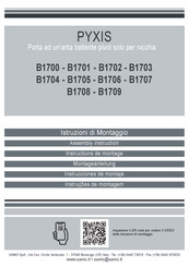 Samo PYXIS B1708 Instructions De Montage