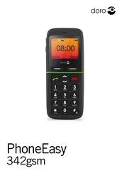 Doro PhoneEasy 342gsm Mode D'emploi