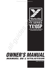 YORKVILLE YX10SP Manuel De L'utilisateur