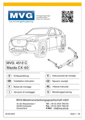 MVG 4512 C Notice De Montage