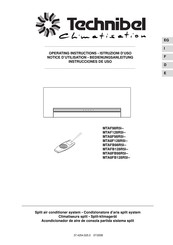 Technibel Climatisation MTAF128R5I Notice D'utilisation