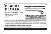 Black & Decker LPP120B Manuel D'instructions