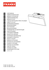 Franke FVMY AH BK F90 UK Manuel D'utilisation