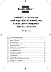 brennenstuhl HL 501 A Mode D'emploi