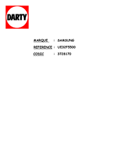 Samsung UE32F5500 E-Manual