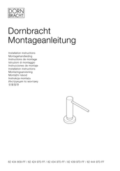 Dornbracht 82 444 970-FF Instructions De Montage