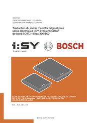 Bosch XXL N3.8 ZR CX Comfort Traduction Du Mode D'emploi Original