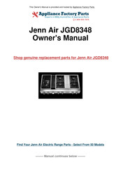 Jenn-Air Pro-Style JGD8348 Guide De L'utilisateur