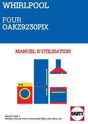 Whirlpool OAKZ9230PIX Manuel D'utilisation