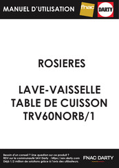 ROSIERES TRV60NORB/1 Manuel D'utilisation