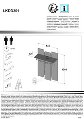 Forte LKDD301 Notice De Montage