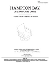 HAMPTON BAY GC-41052-SSP Instructions D'assemblage