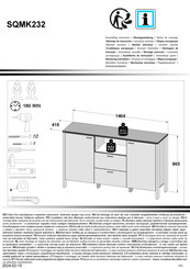 Forte SQMK232 Notice De Montage