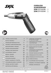 SKIL MASTERS F0152236 Notice Originale