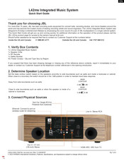 JBL L42ms Guide De Démarrage Rapide