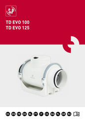 S&P TD EVO 125 ECOWATT Mode D'emploi