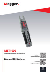 Megger MET1000 Manuel Utilisateur