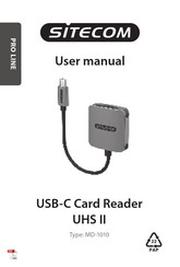 Sitecom PRO LINE MD-1010 Manuel D'utilisation