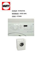 Whirlpool AWOE 8548 Mode D'emploi