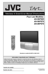 JVC I'Art Pro AV-56P585 Manuel D'instructions