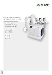 clage Zip HydroTap BCS 20 Instructions D'utilisation Et D'installation