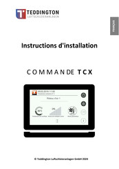 Teddington TCX Instructions D'installation