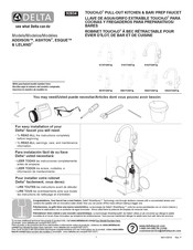 Delta Addison 9192T-AR-DST Instructions D'installation