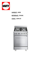 Smeg CP60X8 Mode D'emploi