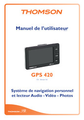 THOMSON GPS 420 Manuel De L'utilisateur