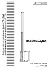 audiophony MOJO500LibertyTWS Guide De L'utilisateur