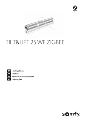 SOMFY TILT&LIFT 25 WF ZIGBEE Notice