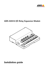 Axis A9910 Guide D'installation