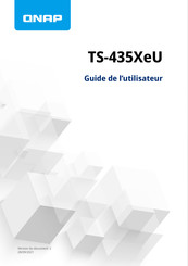 QNAP TS-435XeU Guide De L'utilisateur