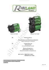 Ribimex RIBILAND PRS20JETF130 Manuel D'instructions Et D'utilisation