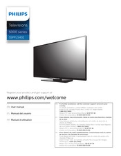 Philips 55PFL5402/F7 Manuel D'utilisation