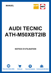 Audio-Technica ATH-M50 BT2 Serie Manuel De L'utilisateur