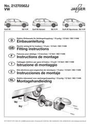 Jaeger 21270562J Instructions De Montage