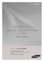 Samsung MM-D430 Guide D'utilisation