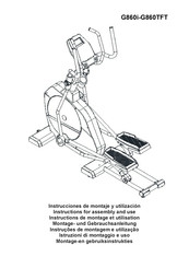 BH FITNESS G860i Instructions De Montage Et Utilisation