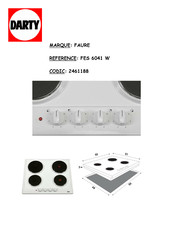 FAURE FES 6041 W Notice D'utilisation