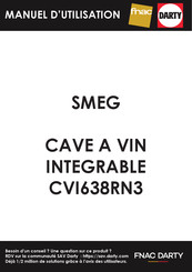 Smeg CVI638RN3 Manuel D'utilisation