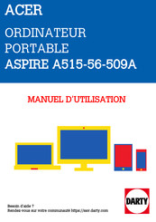 Acer Aspire A515-56-509A Manuel D'utilisation