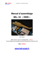 Heli-scale MIL- 24 HIND Manuel D'assemblage