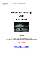 Heli-scale LYNX 500 Manuel D'assemblage