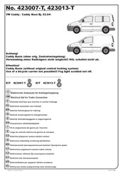 AUTO-HAK 423013-T Instructions De Montage