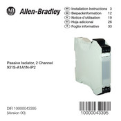 Allen-Bradley 931S-A1A1N-IP2 Notice D'utilisation