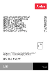 Amica KS 361 151 W Notice D'utilisation