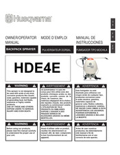 Husqvarna HDE4E Mode D'emploi