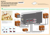 Sony STR-DH720 Guide D'installation Rapide