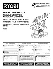 Ryobi P306 Manuel D'utilisation